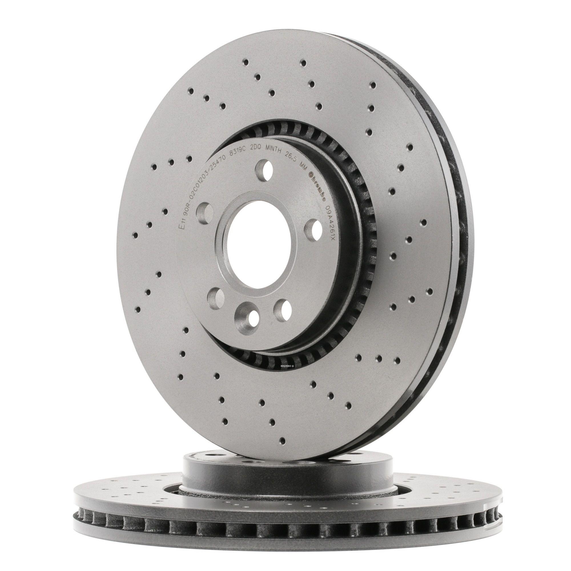 Prime Front Brake Disc Rotor